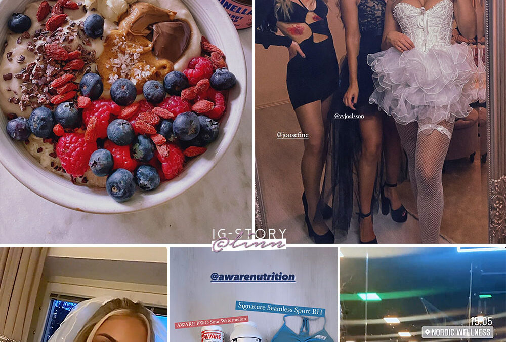 IG-Story 📲 Halloween, Sthlm & träning